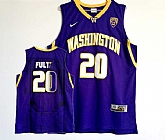Washington Huskies #20 Markelle Fultz Purple College Basketball Jersey,baseball caps,new era cap wholesale,wholesale hats